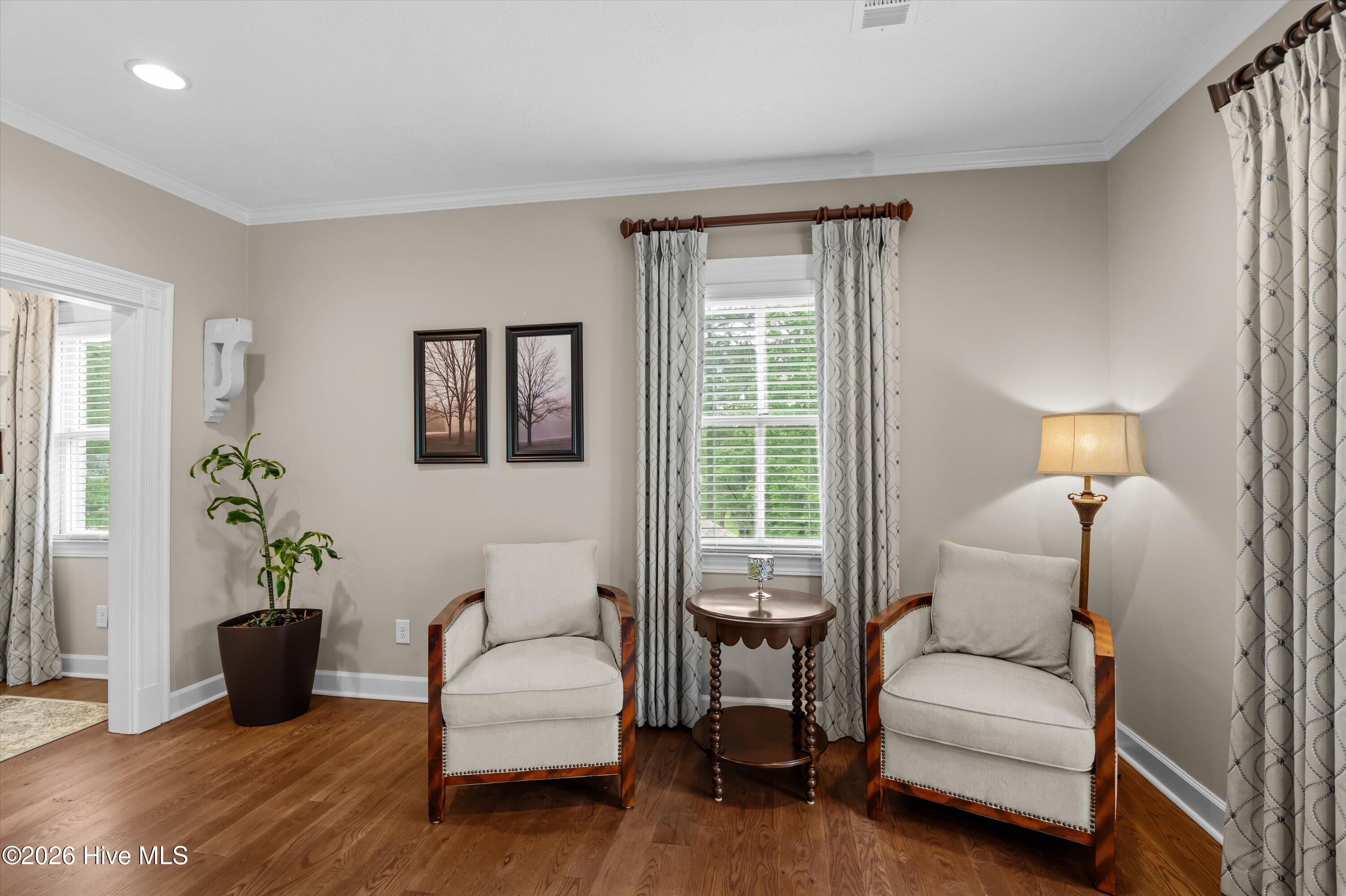 Sitting area in Master bedroom