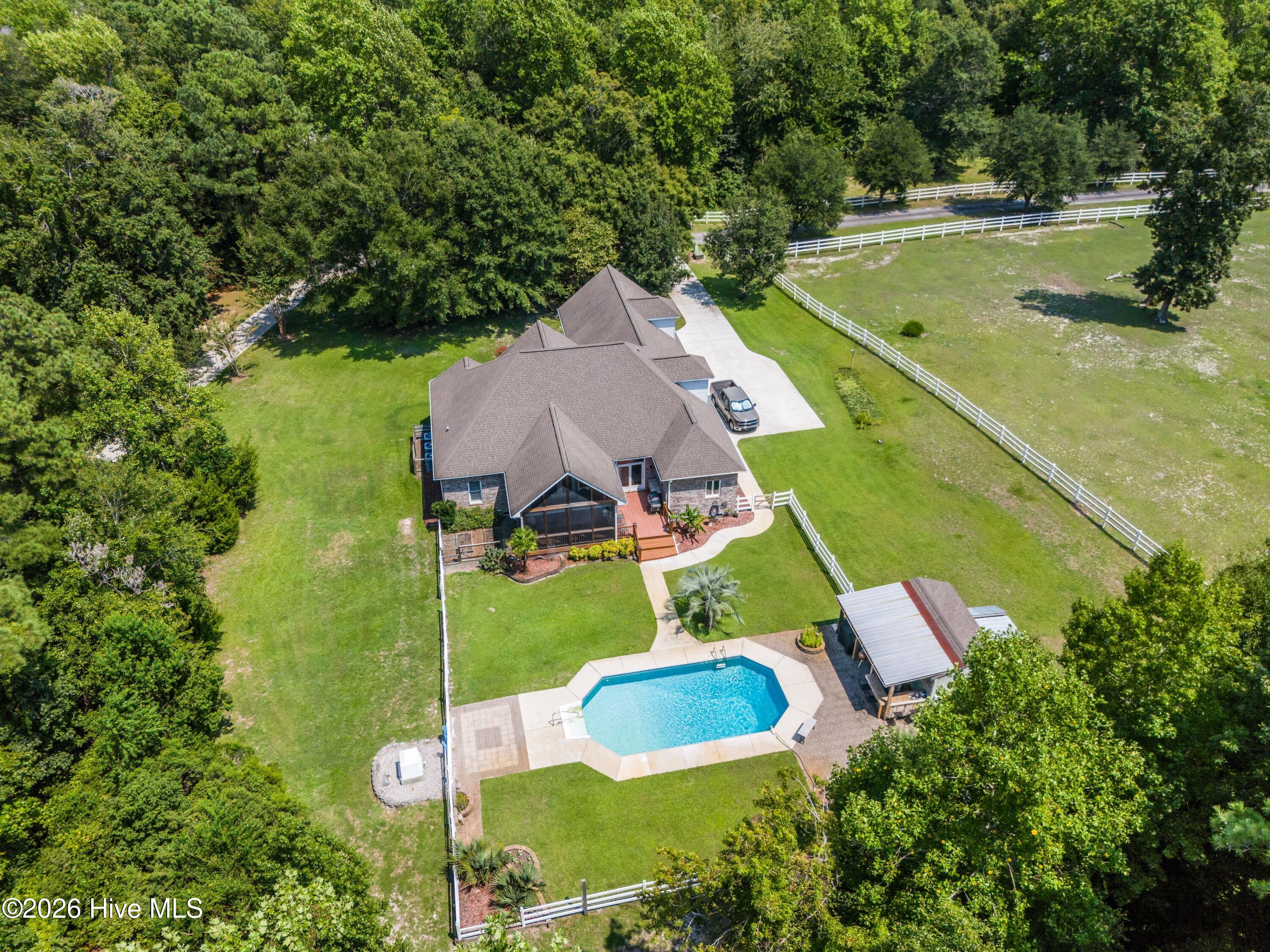 Exterior photo of 496 Captain Beam Boulevard, Hampstead, NC 28443. MLS: 100555539
