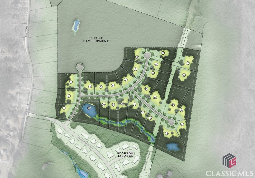 Private Lot; Tucked Back off Street; Cul De Sac; Backs Up to Large Private TractCreate the lifestyle and home of your dreams in Athens newest development, Spartan Manor! With an Athens address in Oconee County, this community offers unrivaled convenience with acres to award winning schools. Exquisite homes will be built on lots of ranging from 1.5-4.5 acres. Nestled amongst mature hardwoods and gently rolling hills, lots provide privacy and tranquility. Spartan Manor, where beauty and convenience come together to create a community that will captivate you! Reward yourself with the extraordinary lifestyle you deserve. Agent and buyer shall review covenants and design guidelines on Spartan Manor website;https://spartanmanorhomes.com/wp-content/uploads/2023/04/spartan_manor_design_guidelines_2023_02.pdf