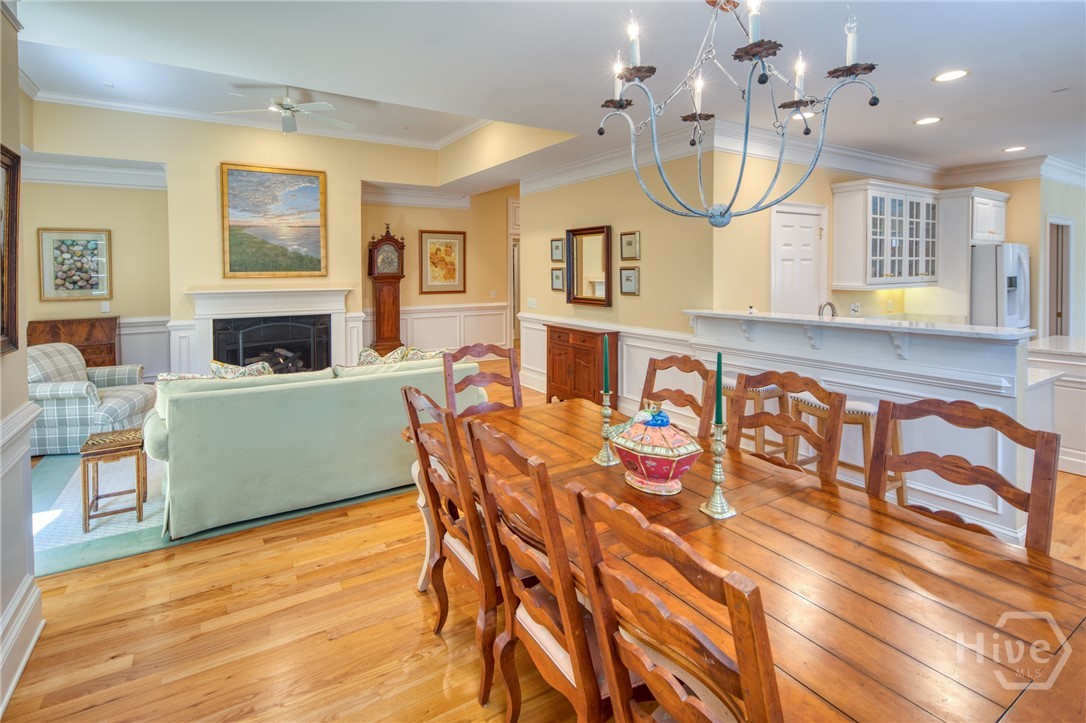 Dining room to Great room