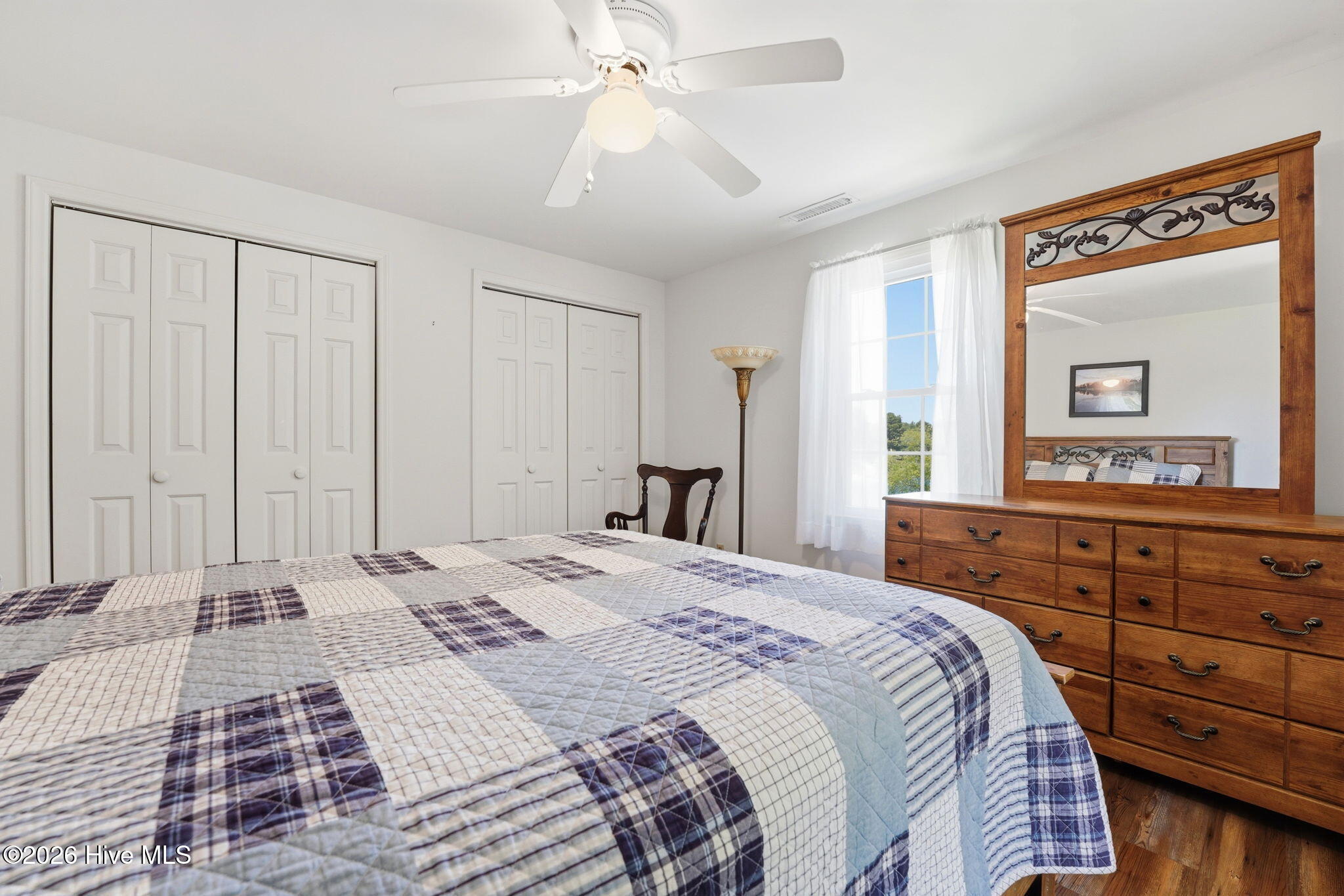 Second bedroom with a water view. Flip the coin to see who gets this room.