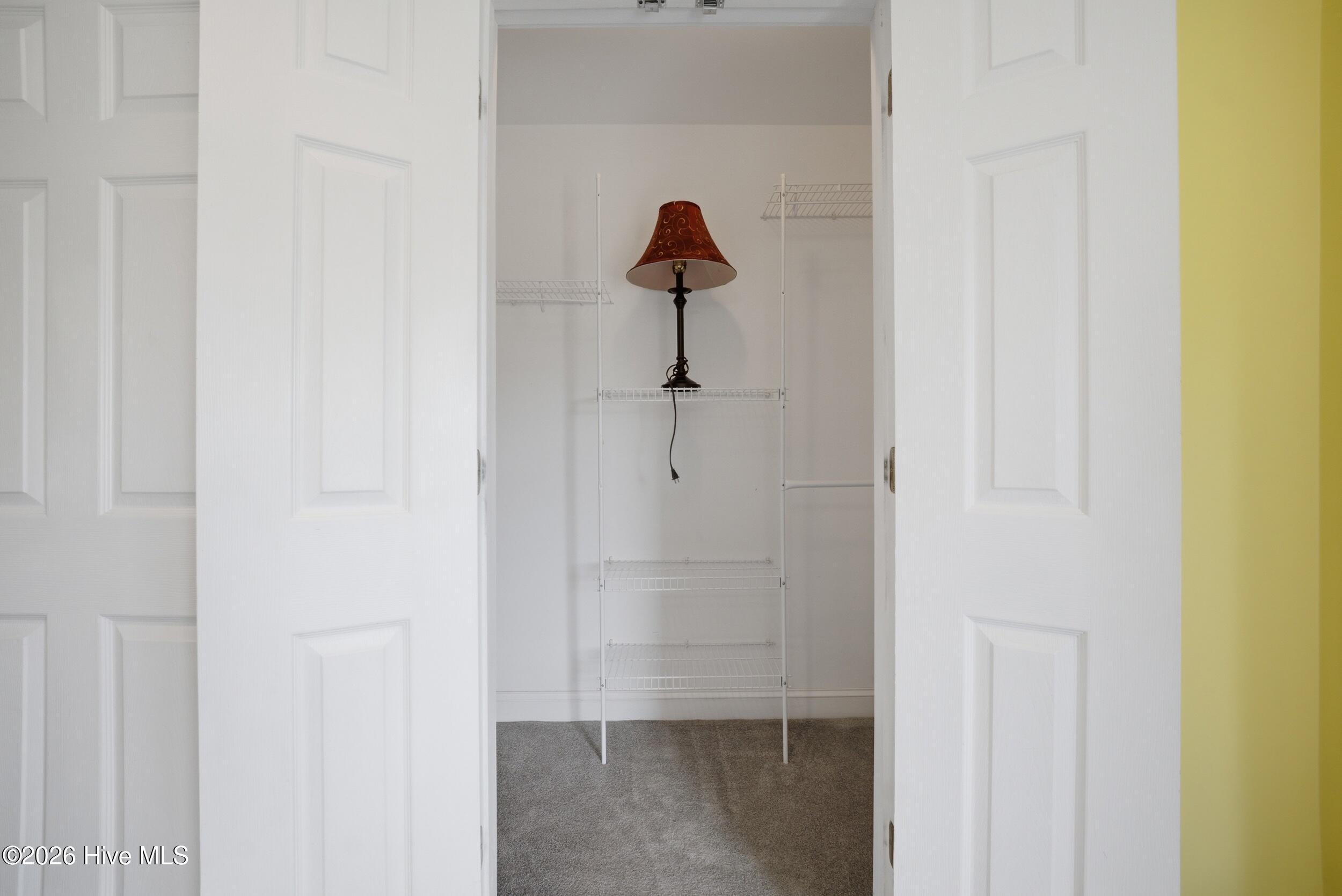 Bedroom 3's walk in closet
