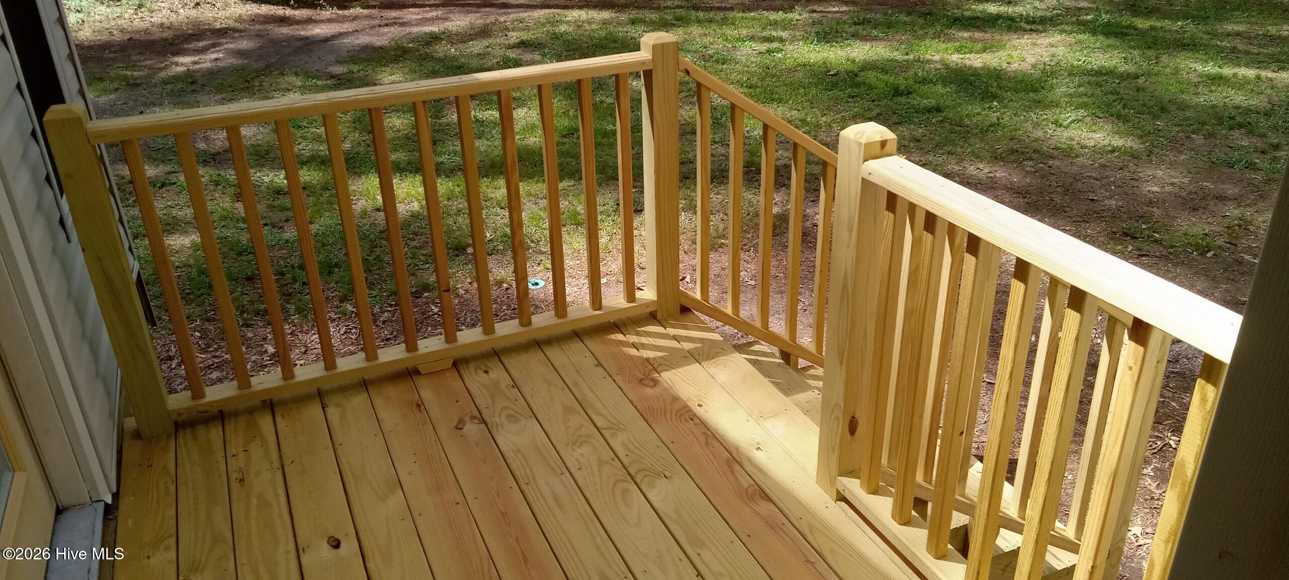 934 Falcon Circle back deck
