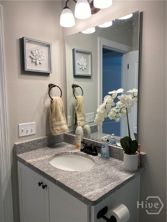 Guest bathroom on main floor