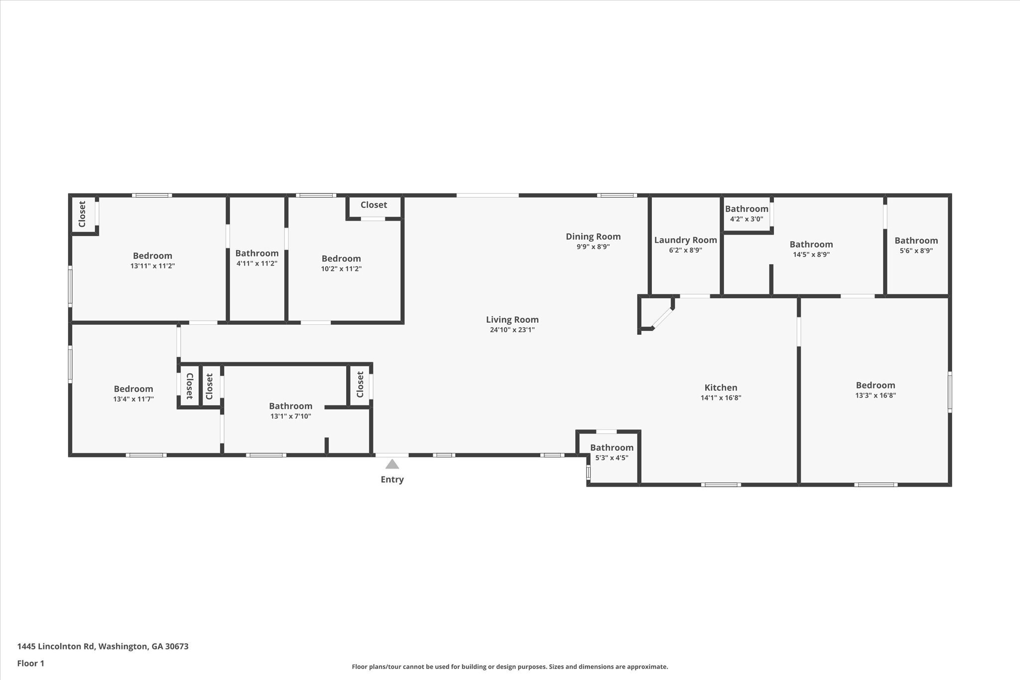 Homes For Sale - 1445 Lincolnton Road<br/> Wilkes County, Washington, GA 30673