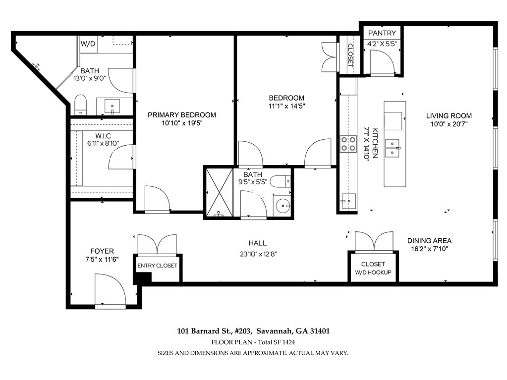 Floor plan.
