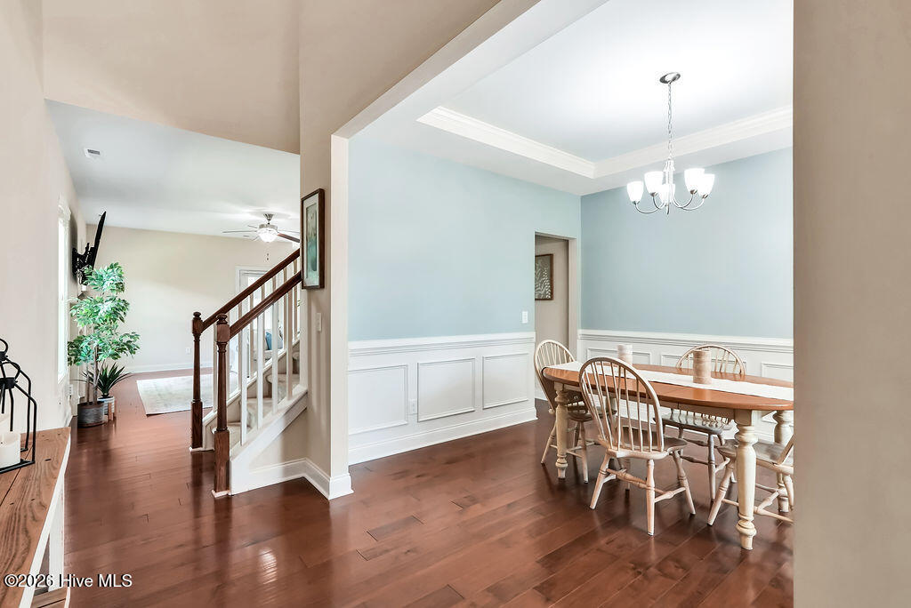 80 Peoples Court, Hampstead, NC 28443 – photo 6: Foyer Into Dining Room