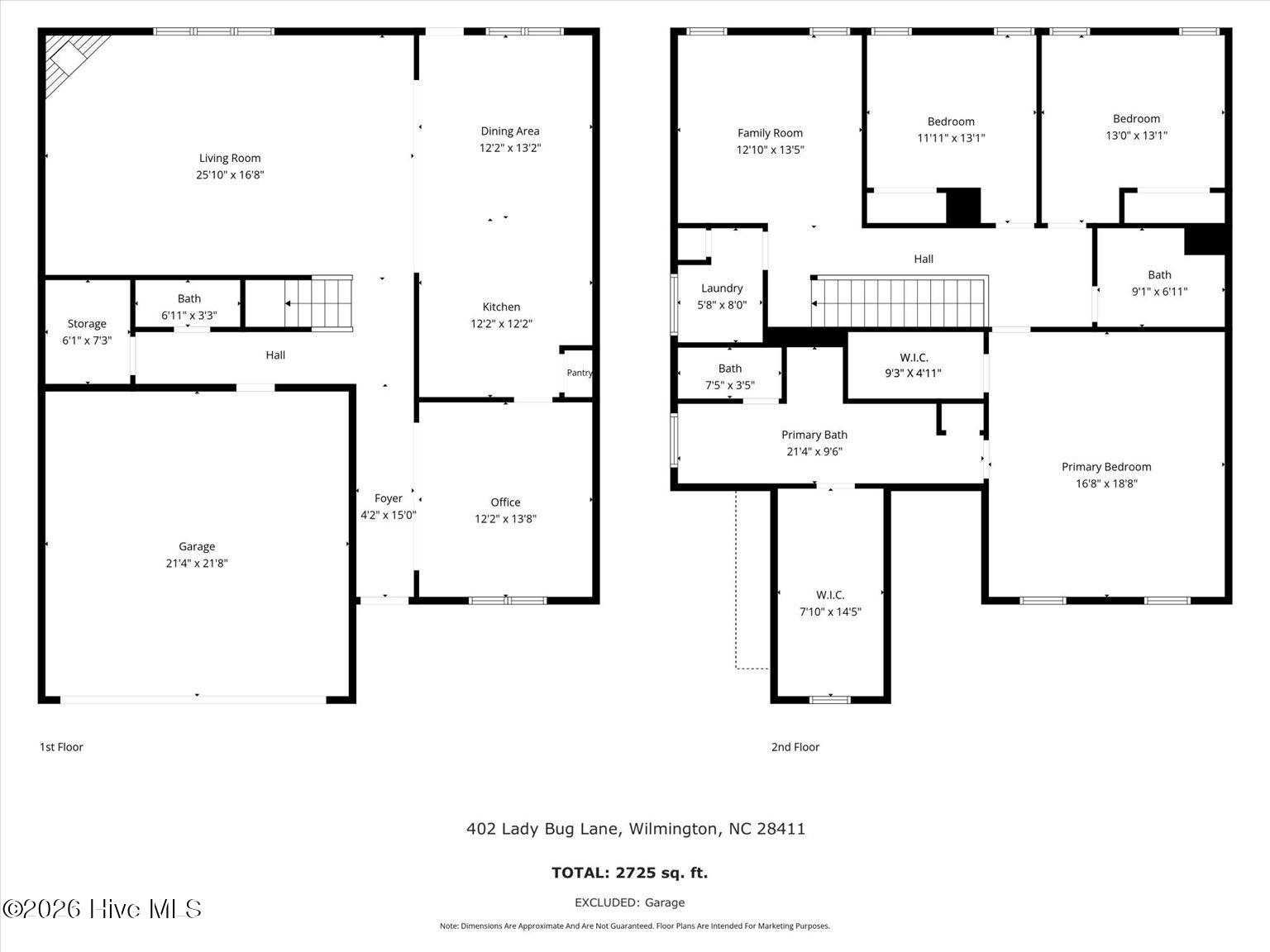 Exterior photo of 402 Lady Bug Lane, Wilmington, NC 28411. MLS: 100598971