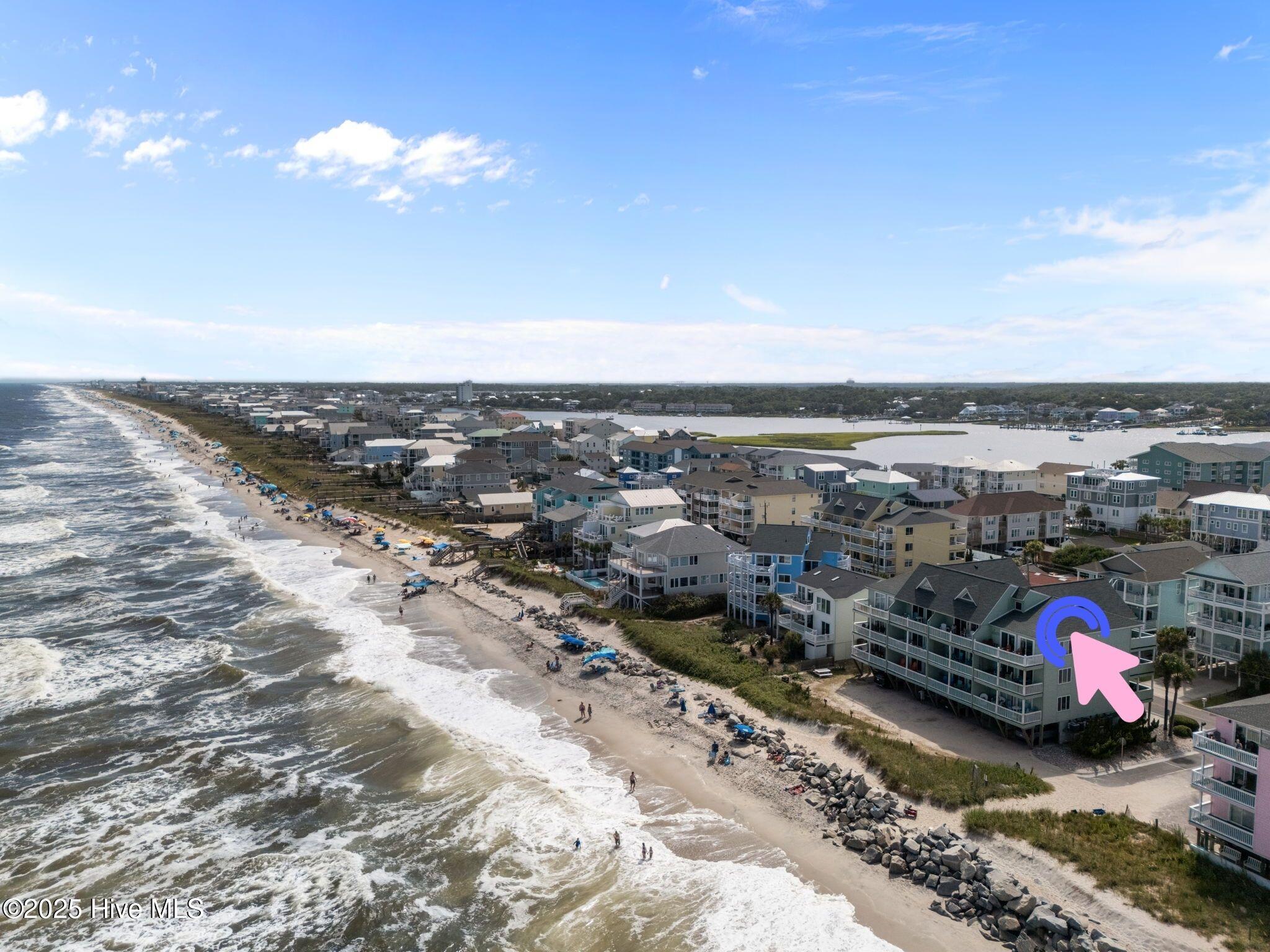 1518 Carolina Beach Avenue N D9, Carolina Beach, NC 28428 – photo 4: unit arrow