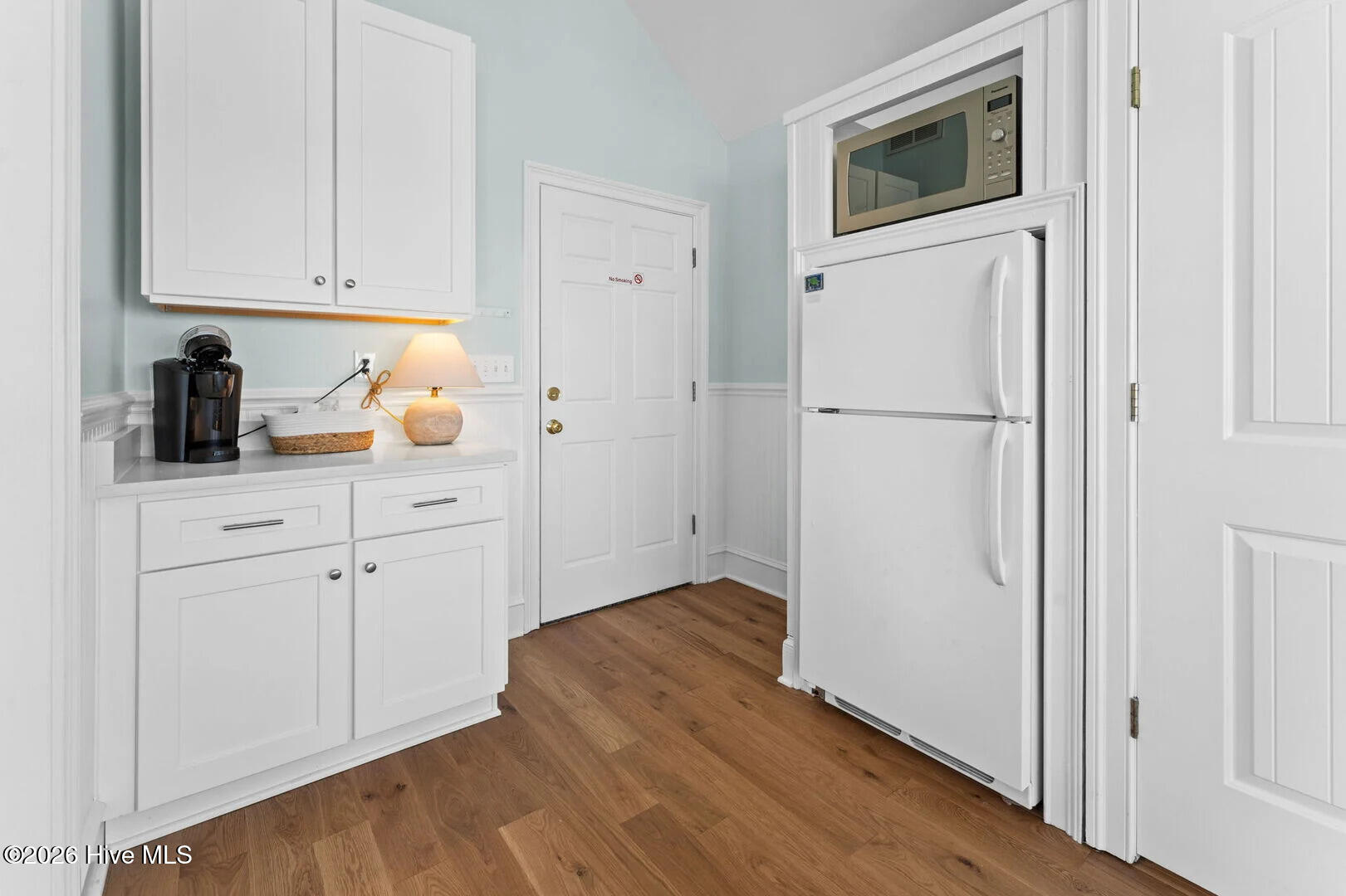 Coffee Bar, Refrigerator - microwave