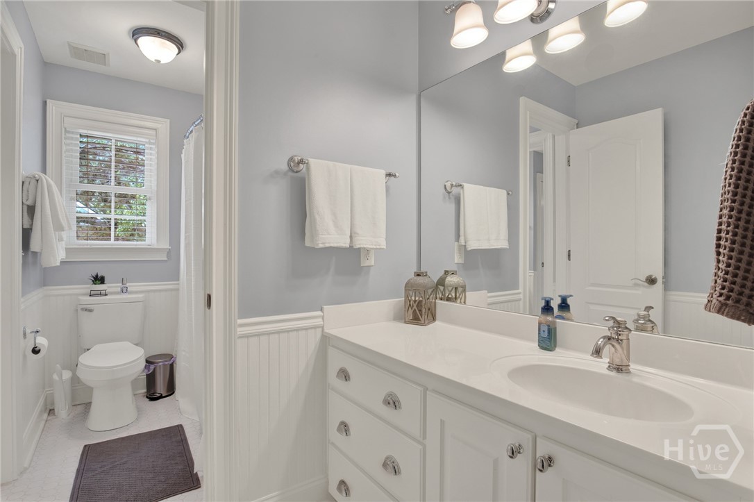 Jack and Jill bathroom