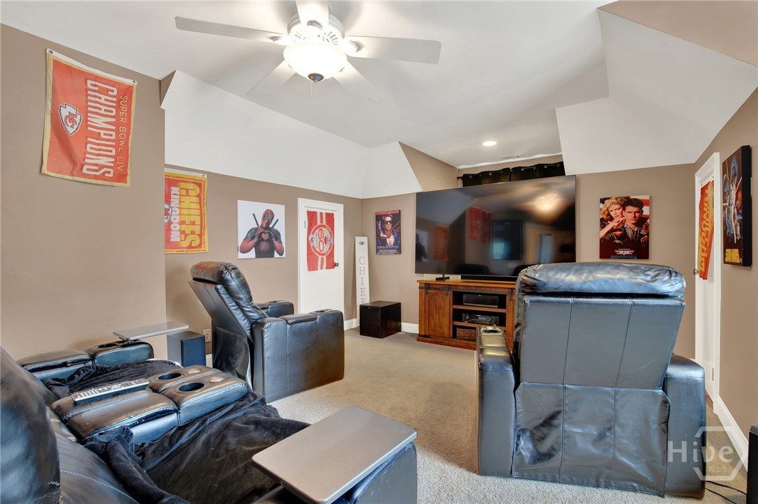 3rd bedroom (used as media room)