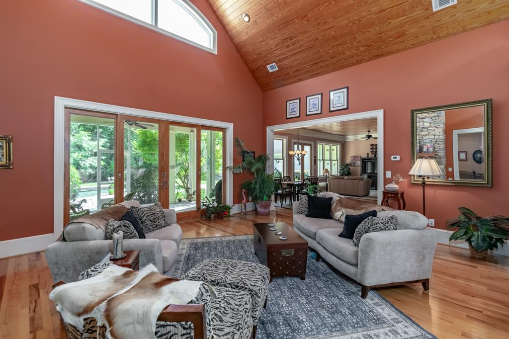 Great Room - Anderson Sliding Glass Doors