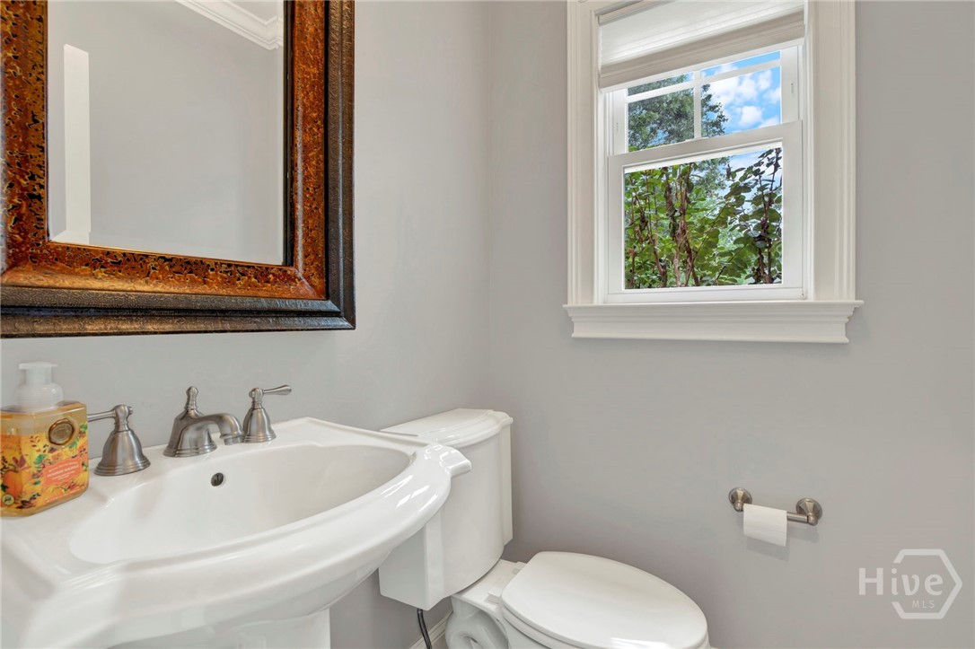 Half Bathroom on main level