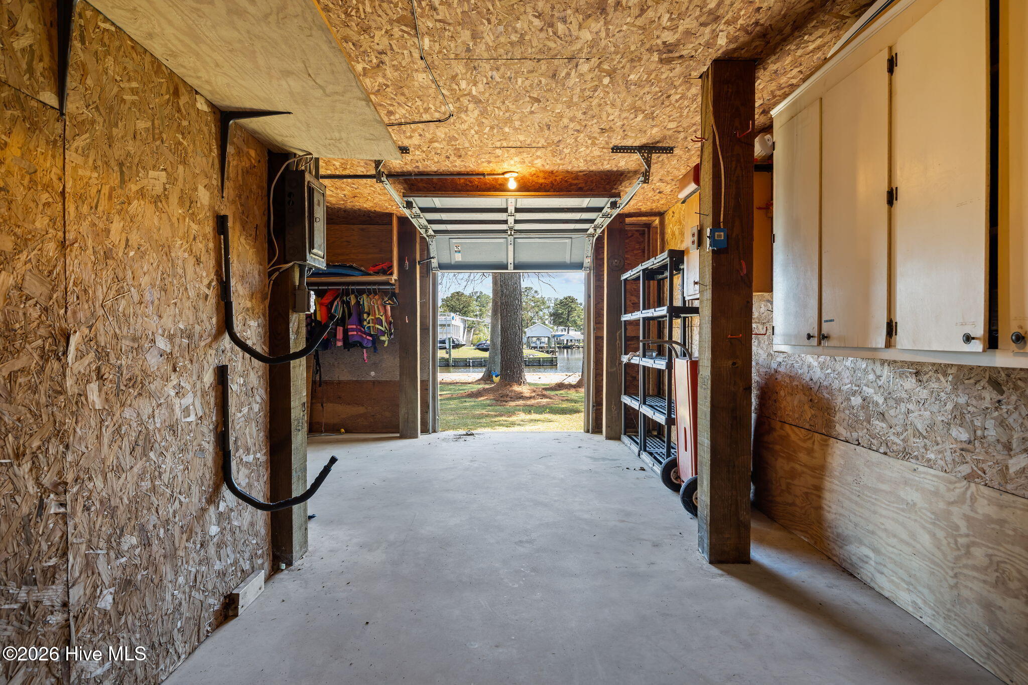 Roll Up Garage Door In Storage Area