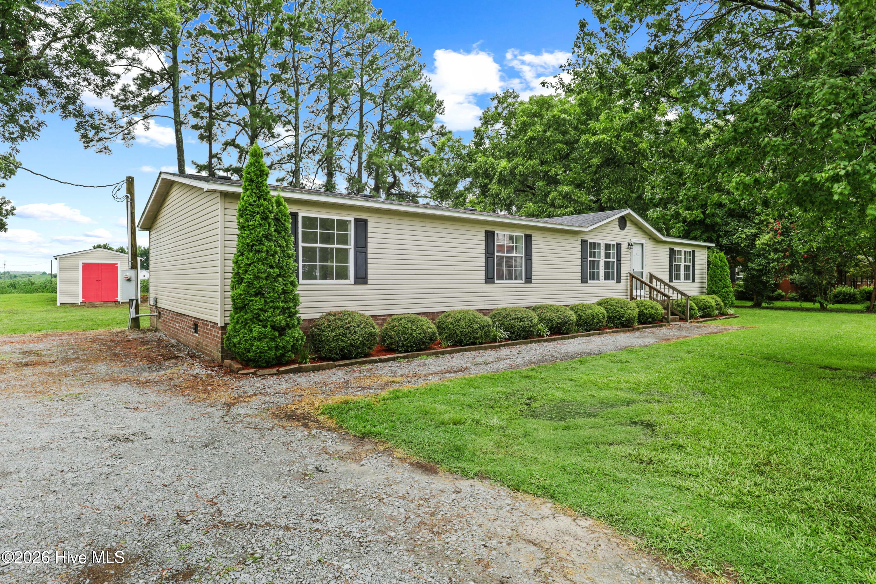 Exterior photo of 199 N Nc 124 W, Macclesfield, NC 27852. MLS: 100590674