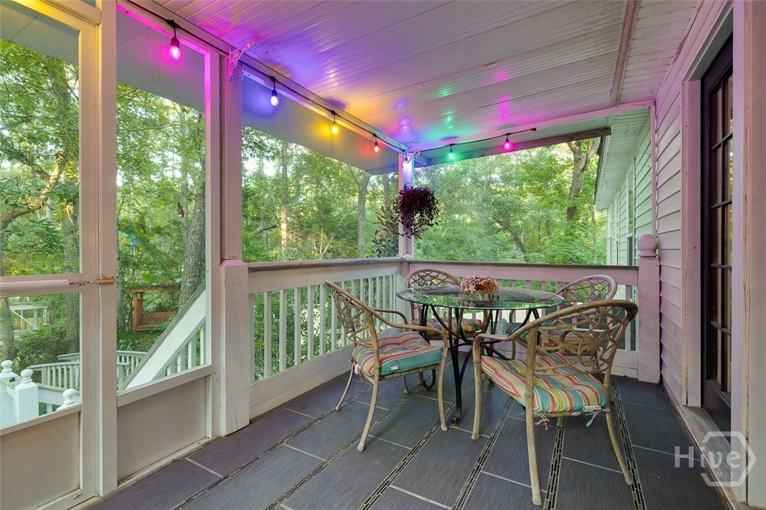 Screened Porch off the Living Room