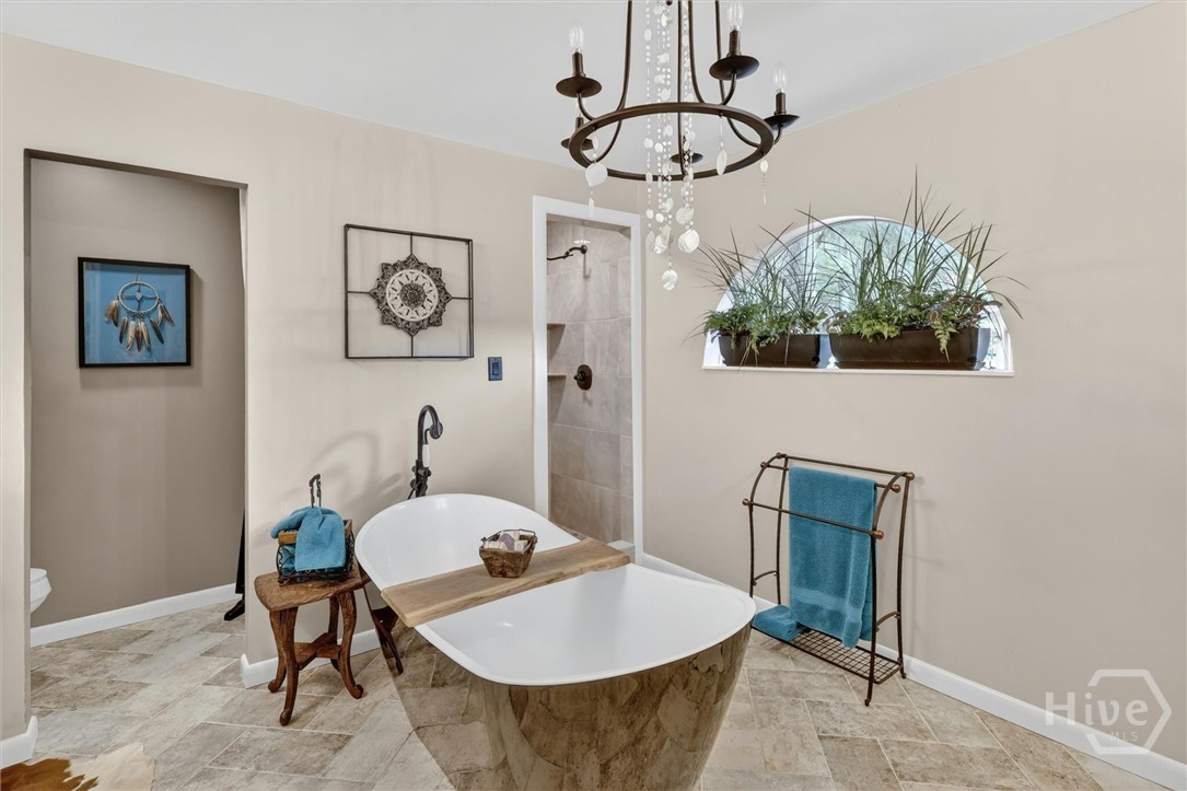 Primary suite bathroom