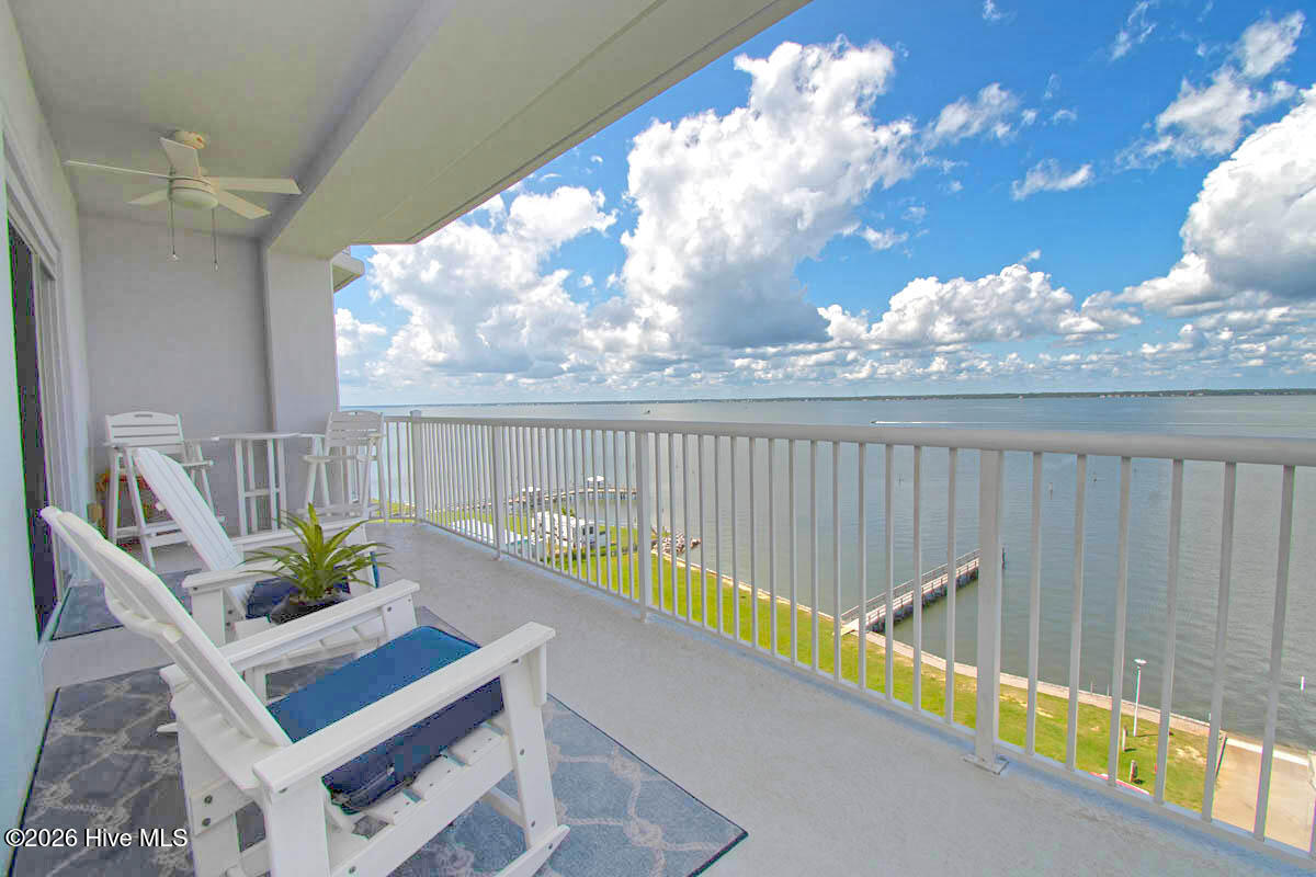Porch on sound side