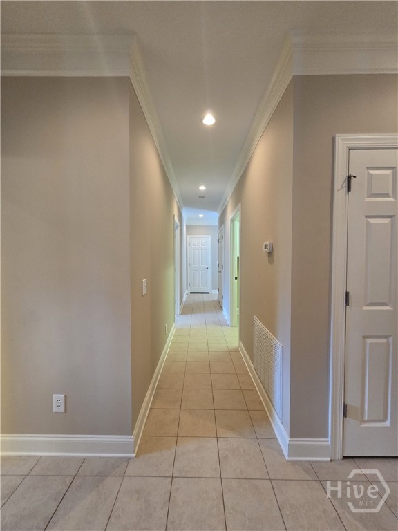 Hallway to Jack-n-Jill Rooms, Laundry, Private Elevator