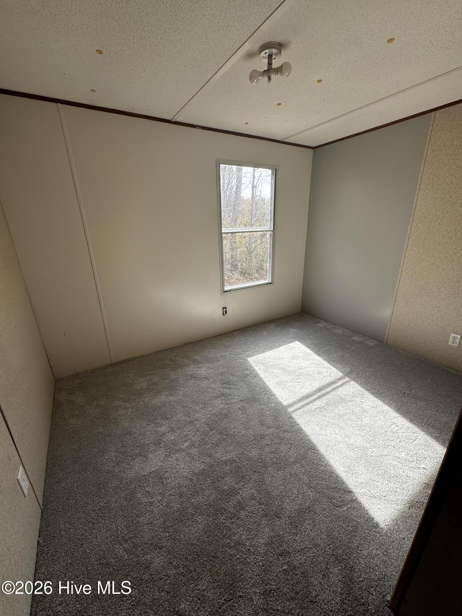 2nd bedroom with new carpet