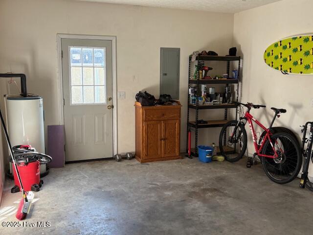 Single attached garage