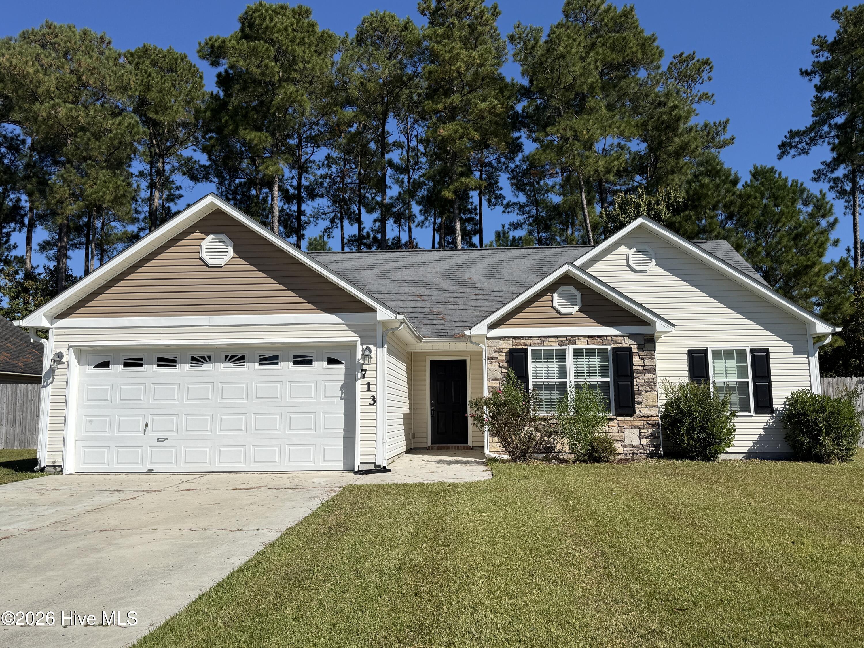 Single family home for sale at 713 Savannah Dr, Jacksonville, NC 28546 | MLS# 100611565