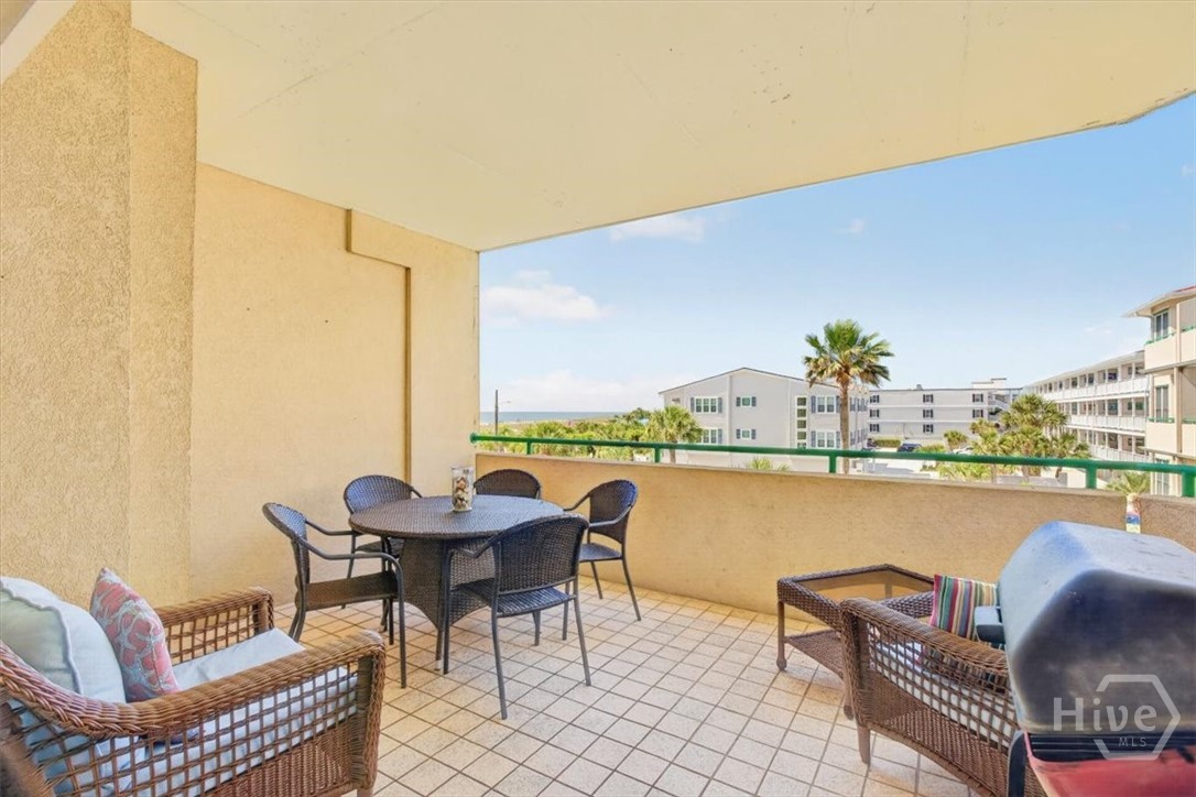 Private balcony overlooking the Atlantic Ocean!