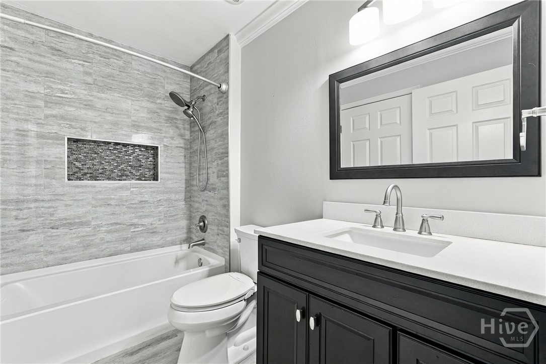 Bright lighting & upgraded finishes