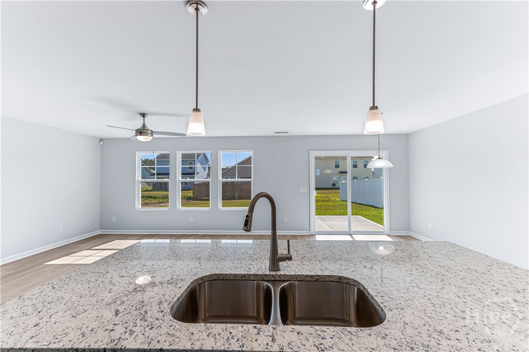 Kitchen Island close up
