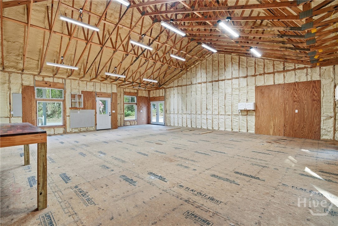 Inside workshop