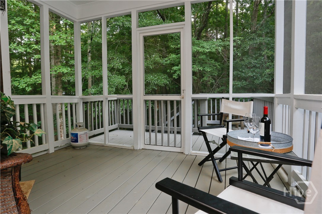 Screened porch