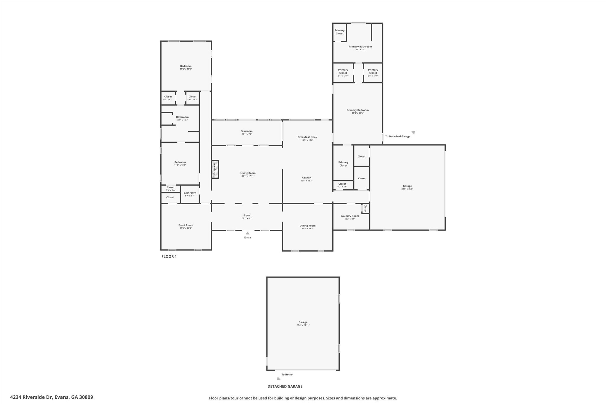Homes For Sale - 4234 Riverside Drive<br/> Columbia County, Evans, GA 30809