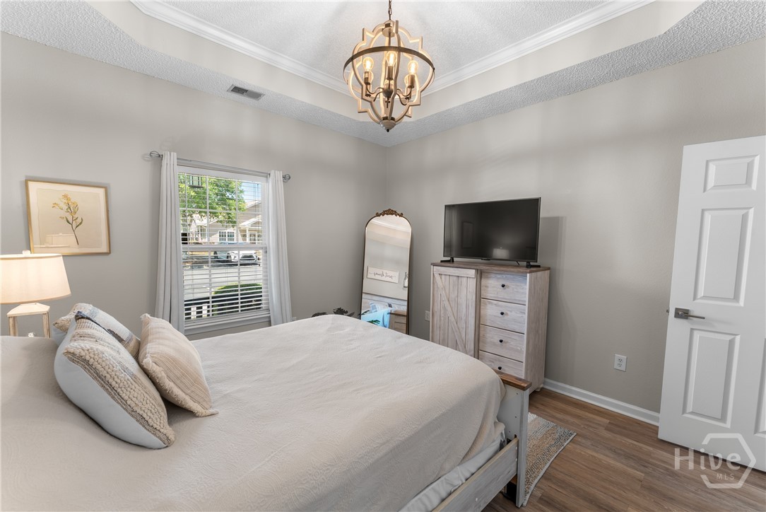 Primary Suite with upgraded lighting