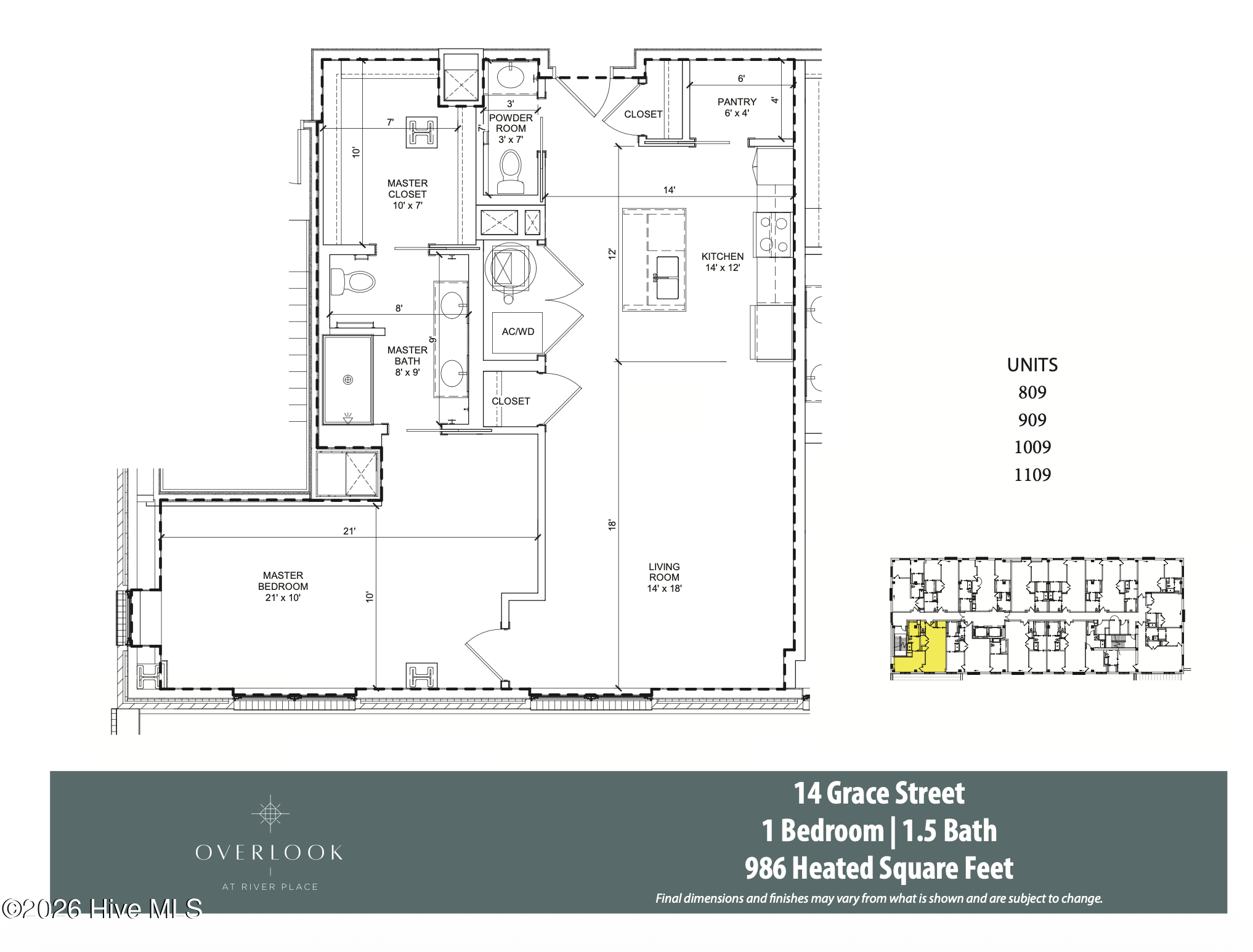 Condo For Sale - 14 Grace Street #APT 909<br/> Wilmington, NC 28401