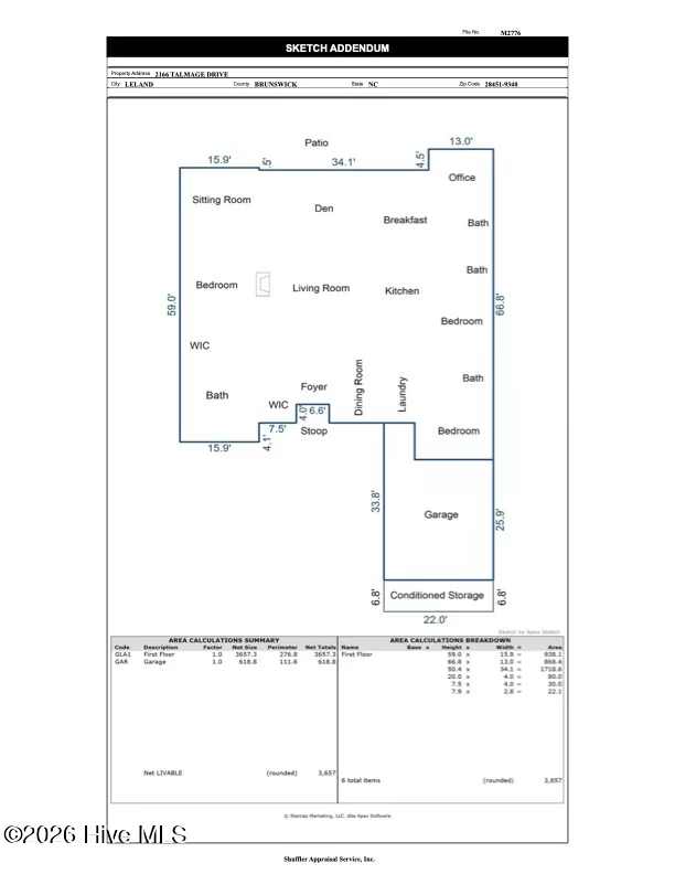 Homes For Sale - 2166 Talmage Drive<br/> Leland, NC 28451