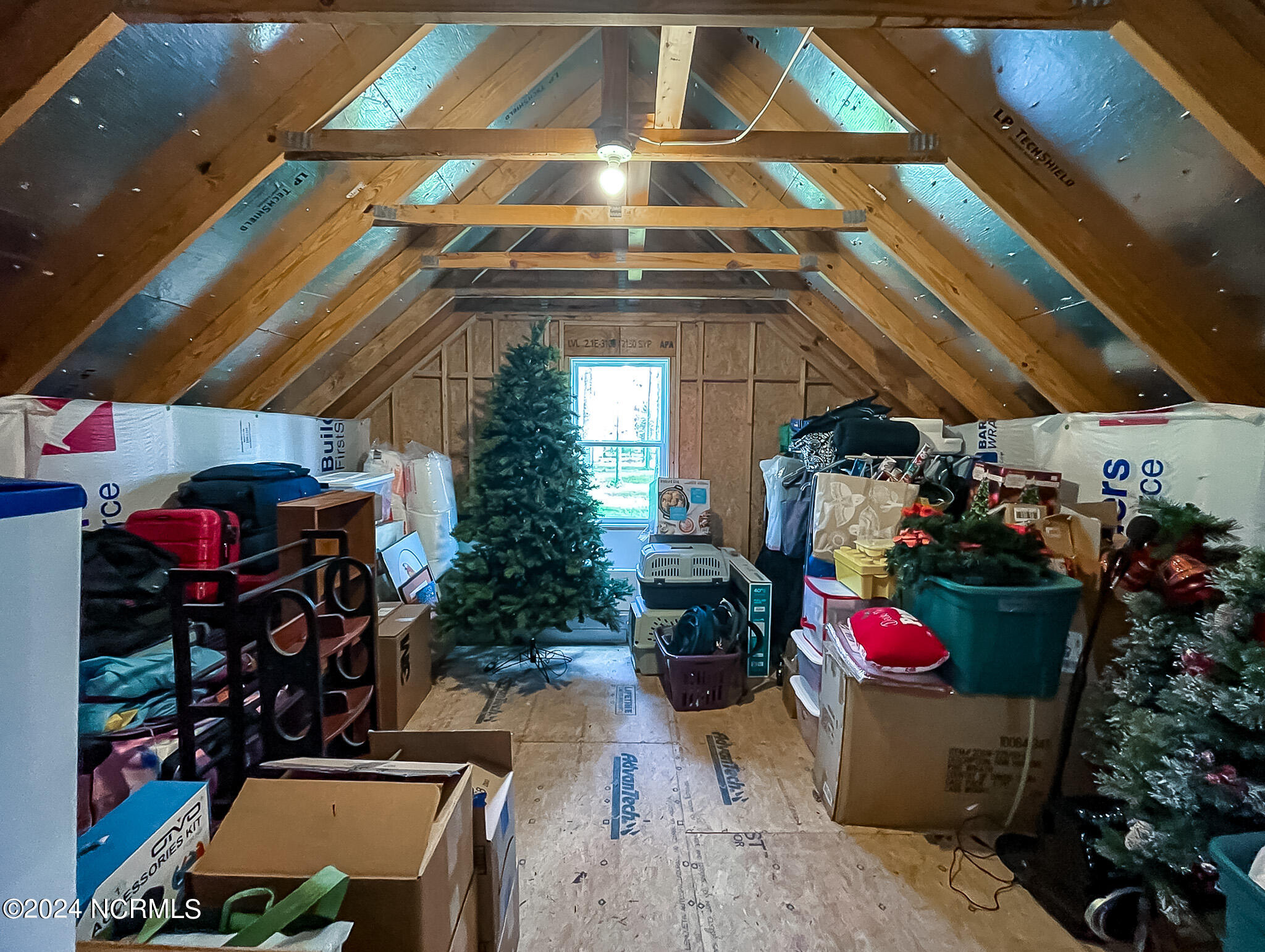 Storage Area accessed from upstairs bathroom