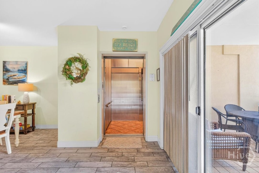 Private elevator access to your unit!