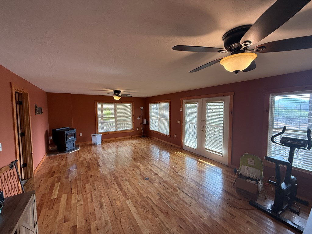 Basement level living area