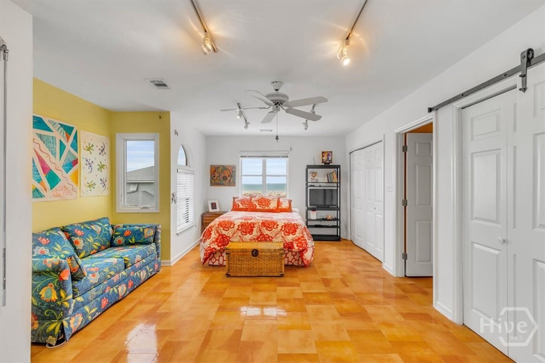 Top floor second bedroom with elevator access