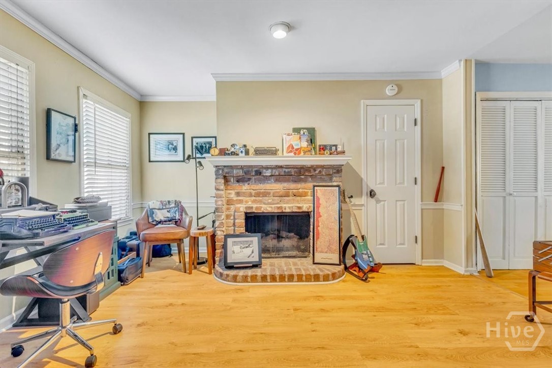 Non-working fireplace