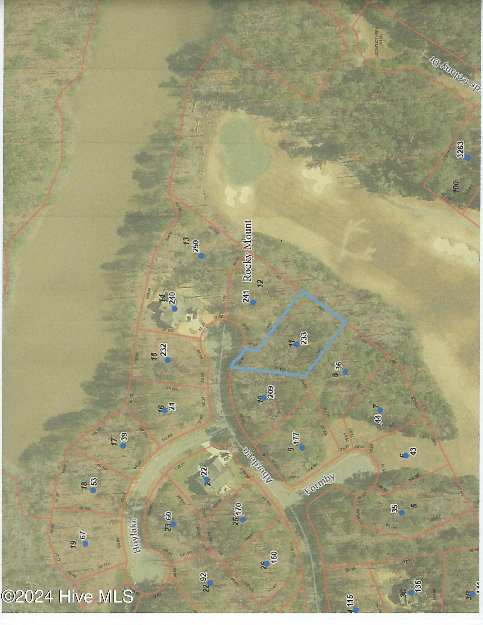 233 Aberdeen, Map on 13th Fairway!