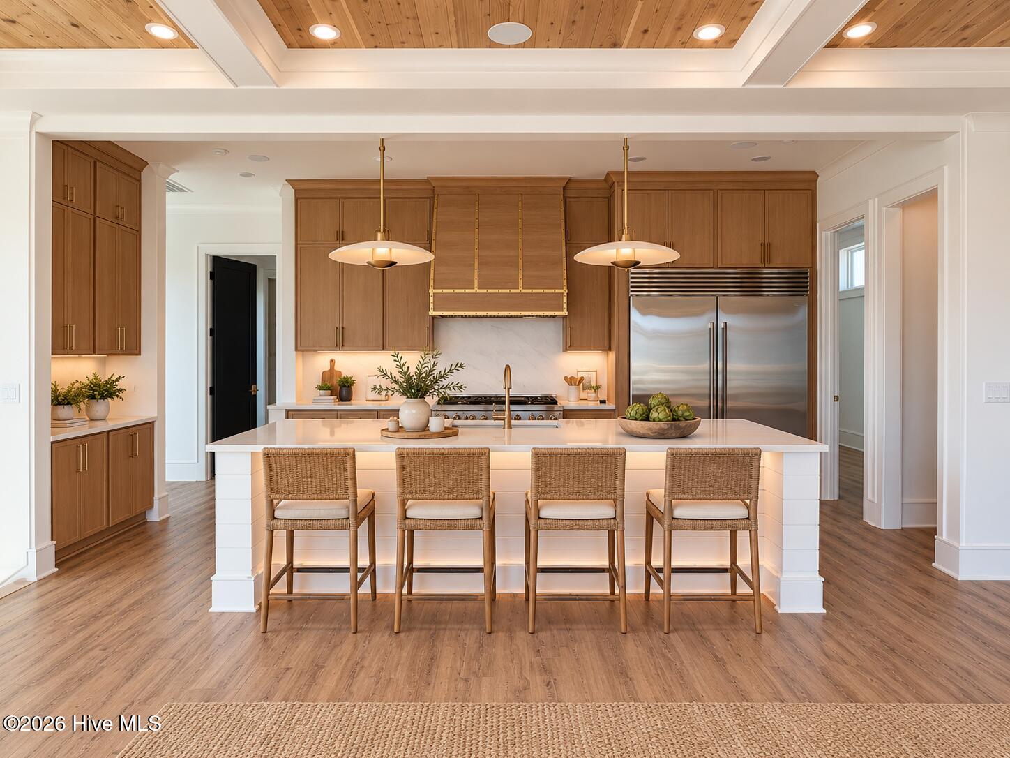 Virtually staged image until furniture is set up. This home is being sold furnished.