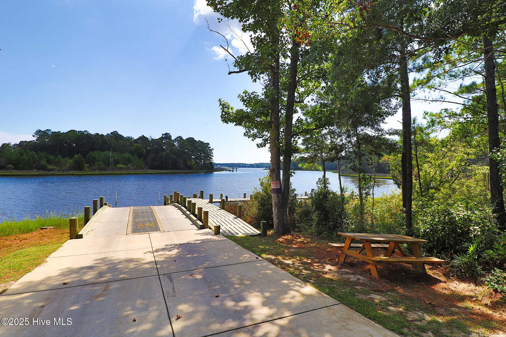 Peletier Shores kayak ramp