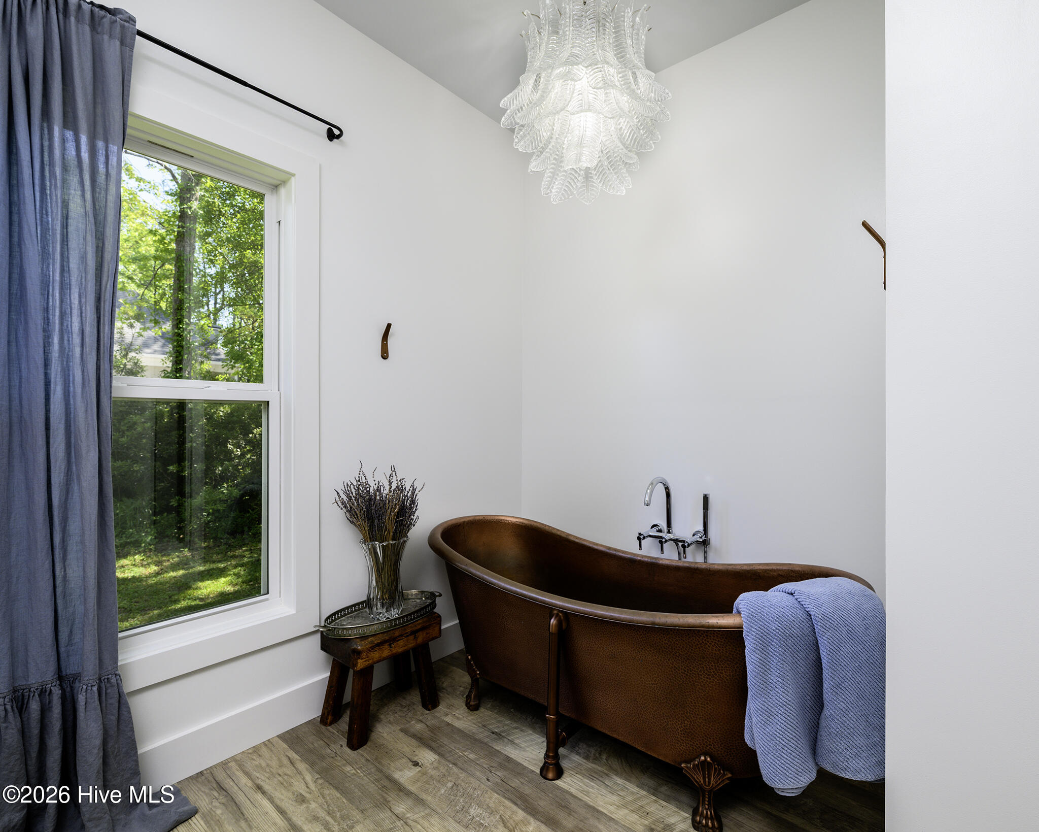 Raw Copper Clawfoot Tub
