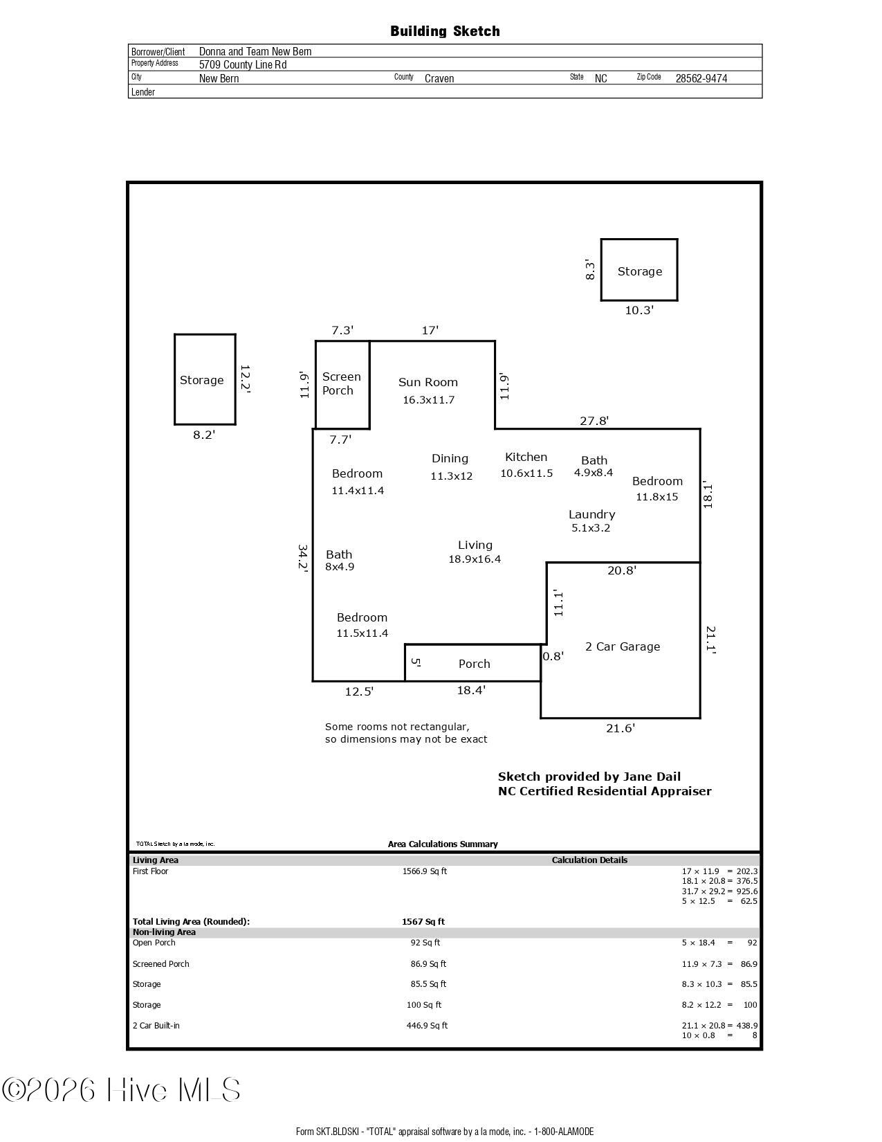 5709 County Line Road,New Bern