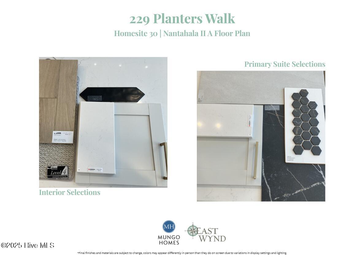 ETW 30 Design Selections