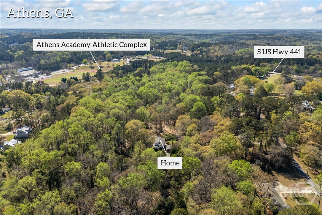 Location to Athens Academy