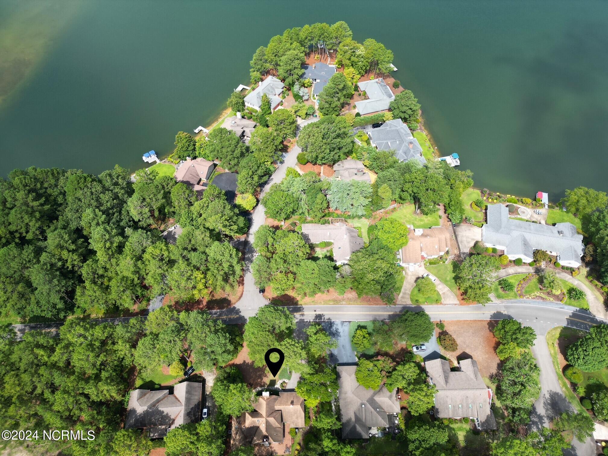 Pinehurst Lake Aerial 2