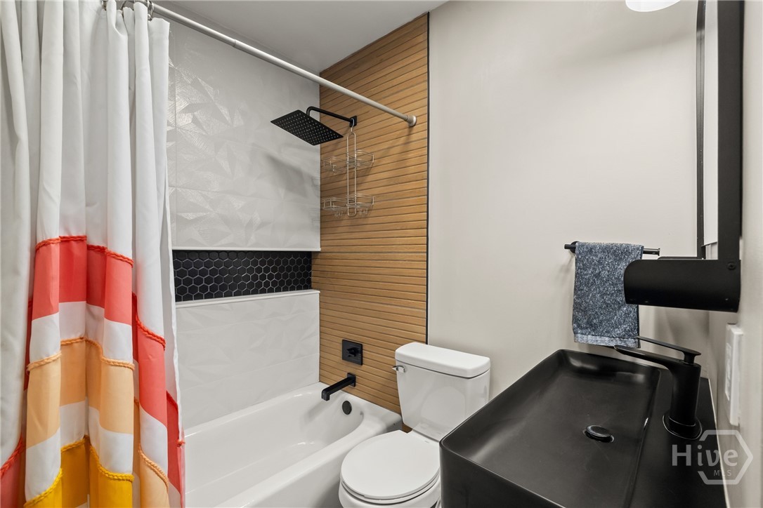 Updated guest bathroom